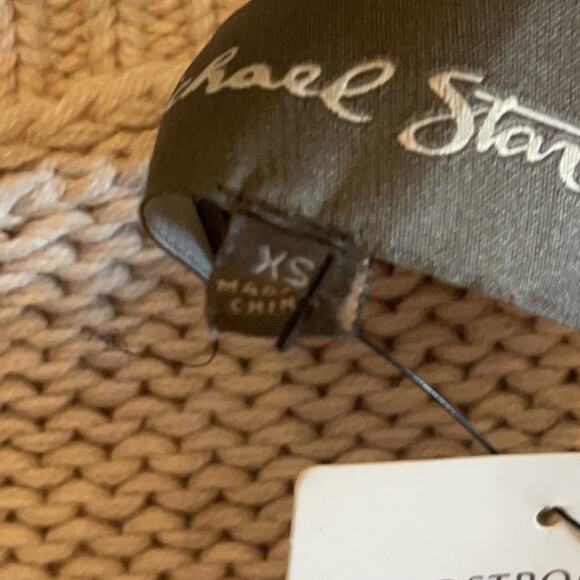 Michael Stars Lace-up Sleeve Sweater Size XS - Picture 7 of 8